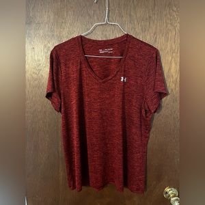 Under Armour Tech Twist v-neck loose fitting shirt XXL